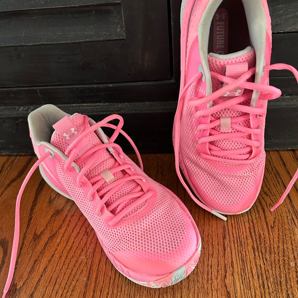 Under Armour Bright Pink Women's Athletic Sneakers